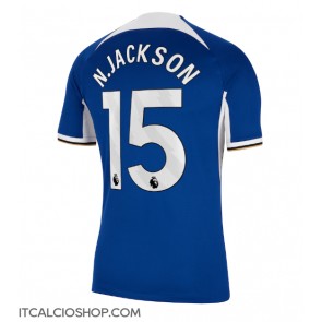 Chelsea Nicolas Jackson #15 Prima Maglia 2023-24 Manica Corta